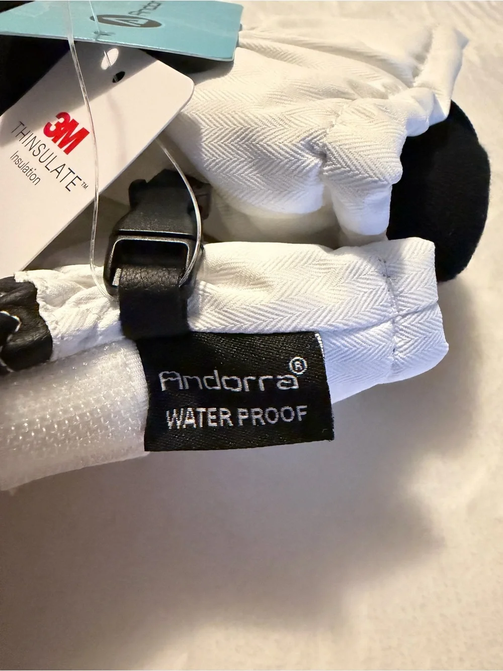ANDORRA Women's Waterproof Touchscreen Ski Gloves Size Small NWT
